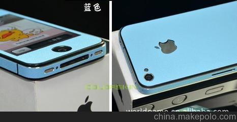 工廠直供 蘋(píng)果iPhone4S全身仿皮貼與美容貼紙現(xiàn)貨圖片大全，及深圳市投能電子美容儀介紹